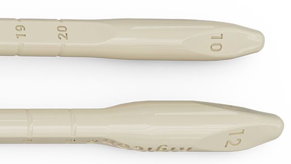 To dilate and size the corpus for an Infla10® Inflatable Penile Prosthesis implantation, the surgeon needs only one tool: the HL Dilator 10 - 12 mm resulting in fewer surgical tools inserted in the corpus cavernosum.